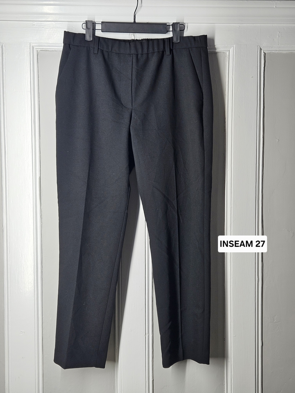 Talbots Black Straight Leg Dress Pants Sz 12p